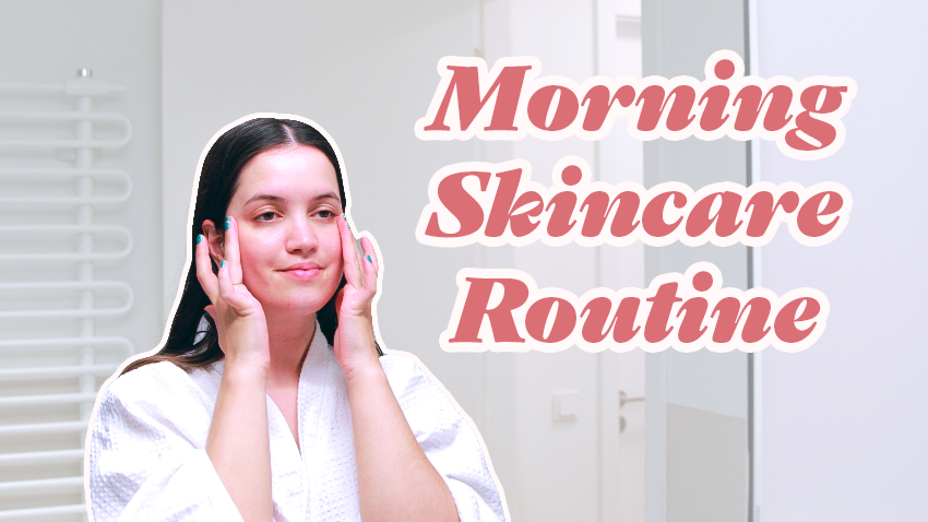 My Morning Skincare Routine | How to get clear skin, get rid of acne and avoid lines ✨