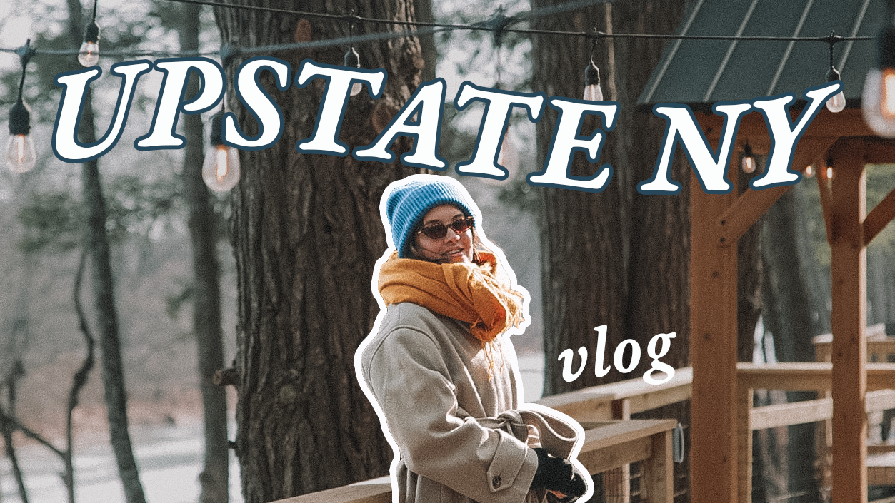 UPSTATE NY VLOG | A few days in the Catskills 🌲 | Staying at A Tiny House Resort | Dream NY Getaway