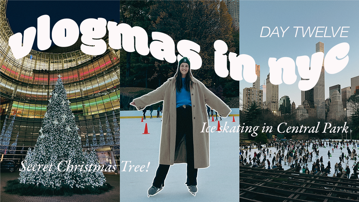 Vlogmas Day 12: Exploring New York City During the Holidays