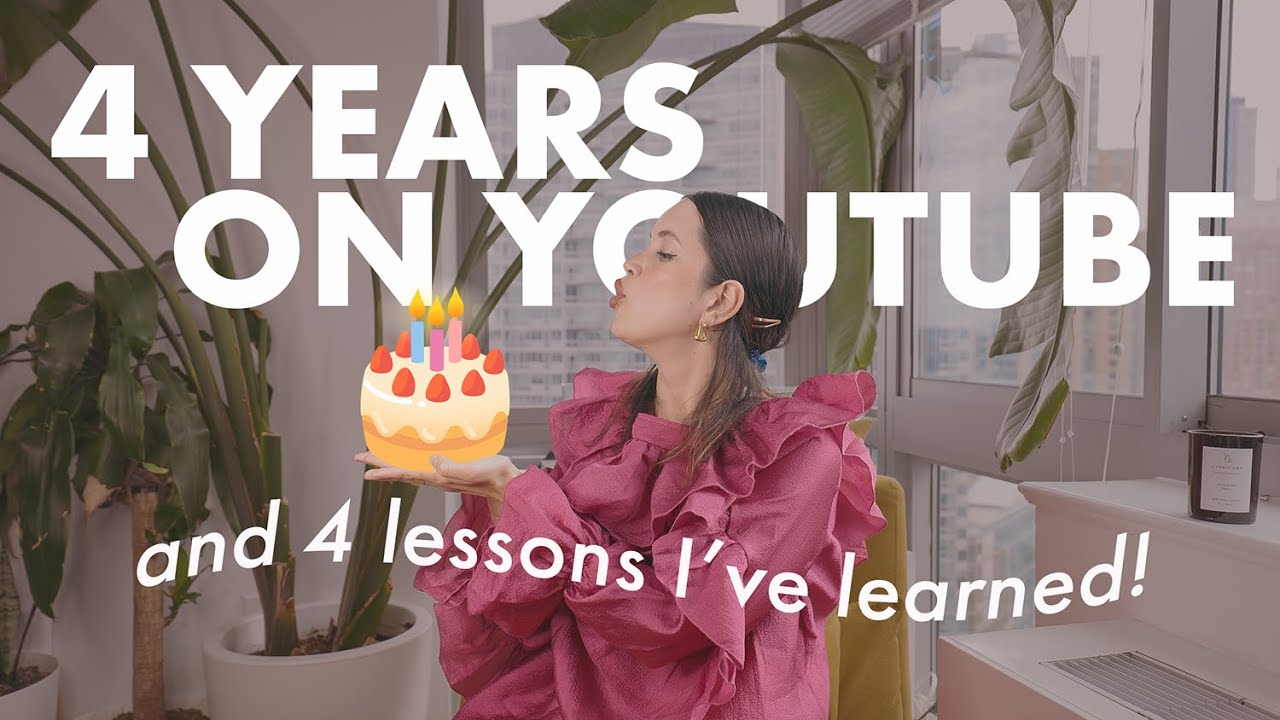 4 Lessons I’ve Learned in 4 Years on YouTube (That Might Help You Too)