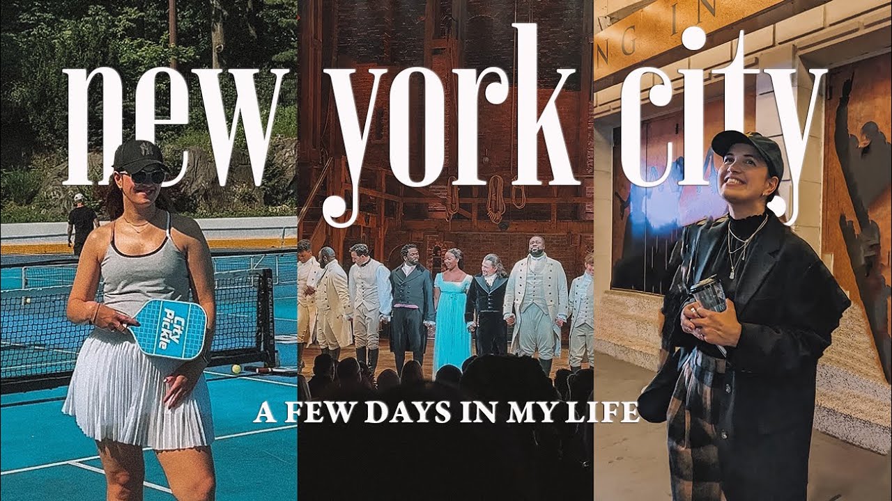 First Times in NYC: Pickleball, Broadway, and a Ride Above the City