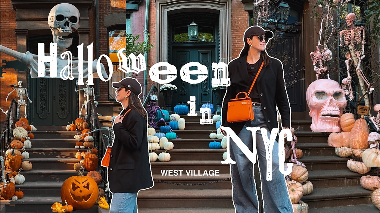 Halloween in New York City: Exploring the West Village 🎃🧡