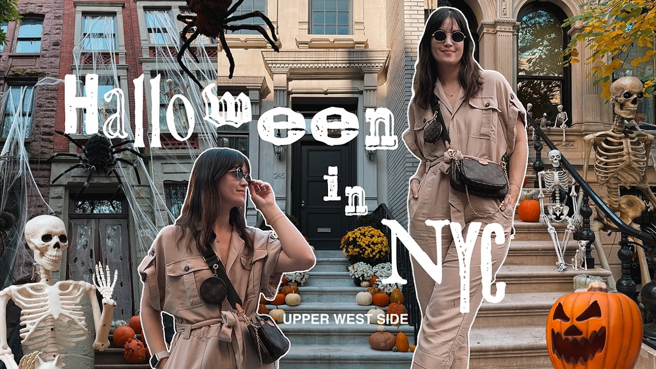 Halloween in the Upper West Side: Spooky Stoops, NYC History & That Perfect Fall Vibe 🍂🎃