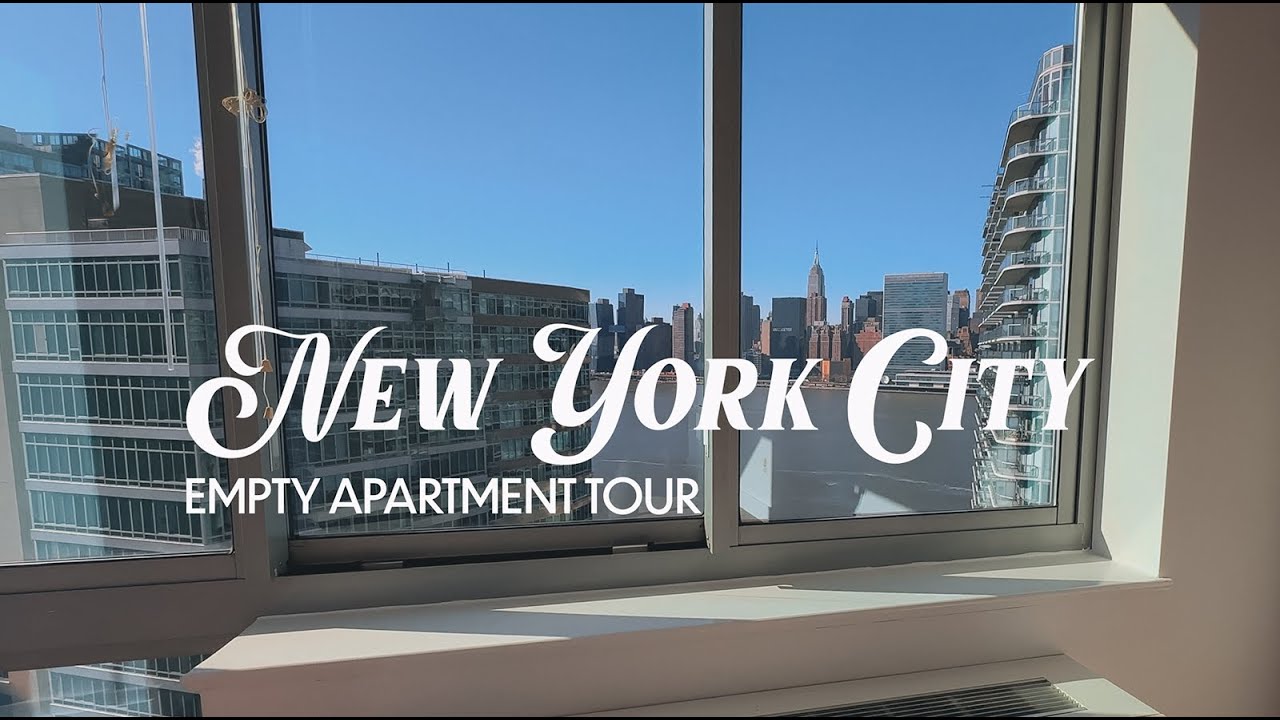 NYC EMPTY APARTMENT TOUR | Apartment Hunting in NYC | 2 bedroom, 2 bathroom apartment 🗽