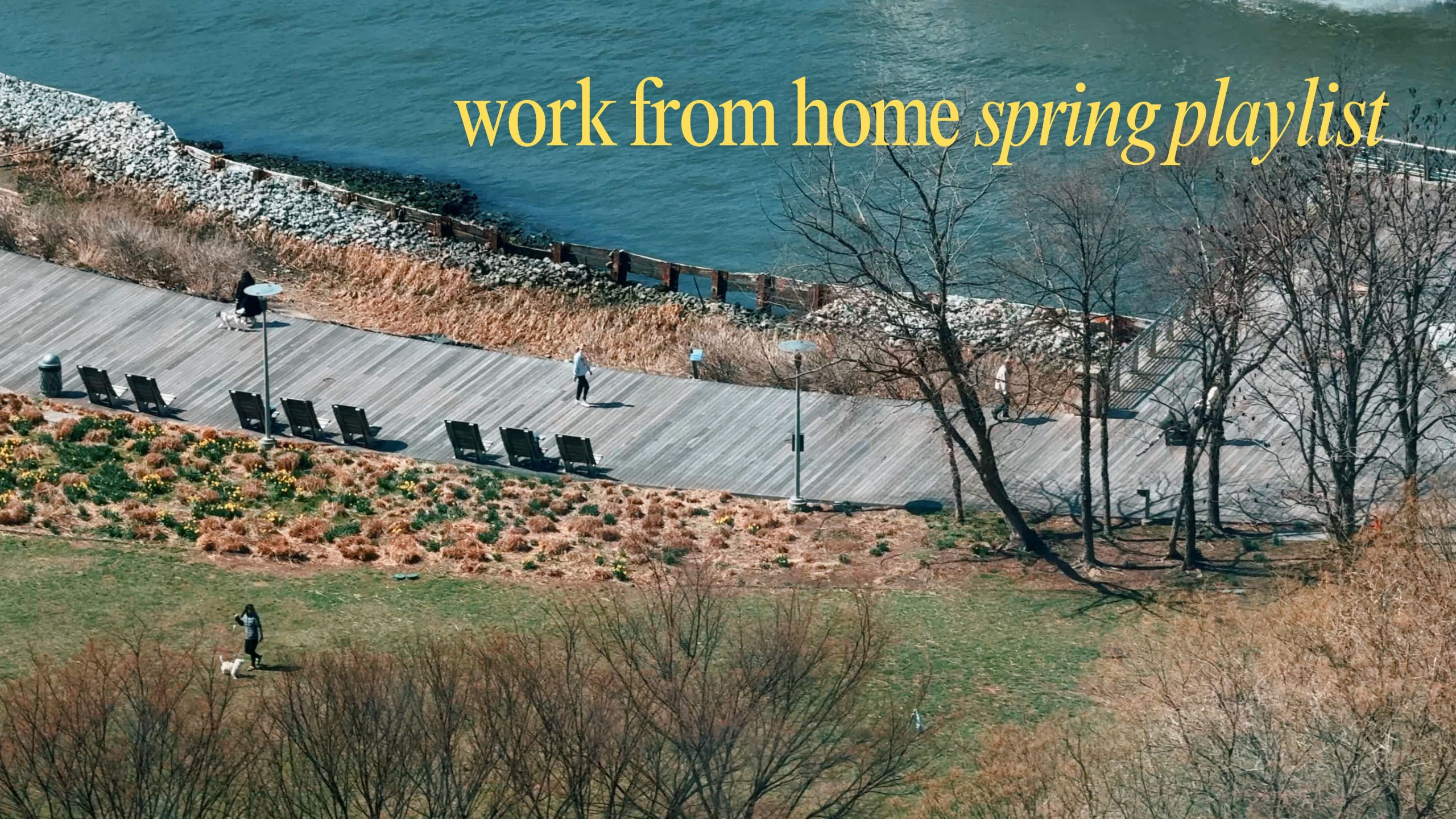 A Slow Spring Day in NYC 🌿 | Work From Home Playlist