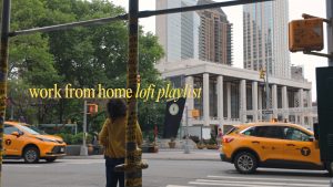 Lofi Work & Study Playlist with NYC Streets & Lincoln Center Views 🎧